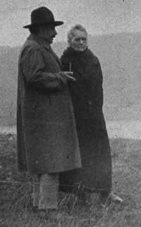 Marie Curie et Einstein